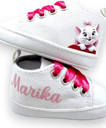 Scarpe da bambino personalizzate Lullulab con nome, primi passi, ottima idea regalo
